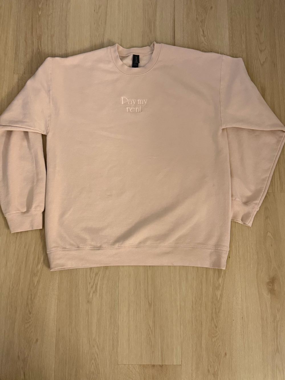 Unisex Crewneck Sweatshirt - Pale Pink